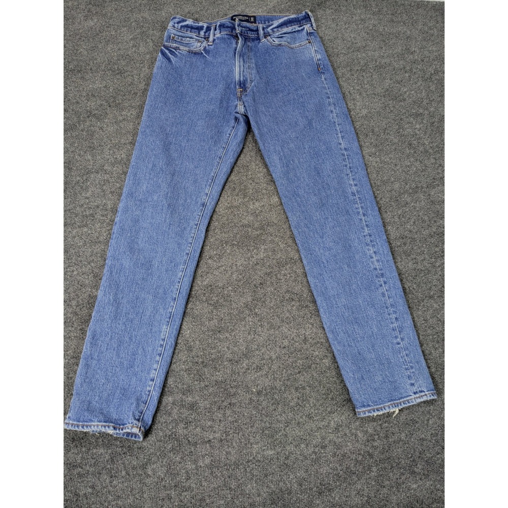 Abercrombie & Fitch 90s Straight Vintage Stretch Jeans Blue 32x34 131D0202